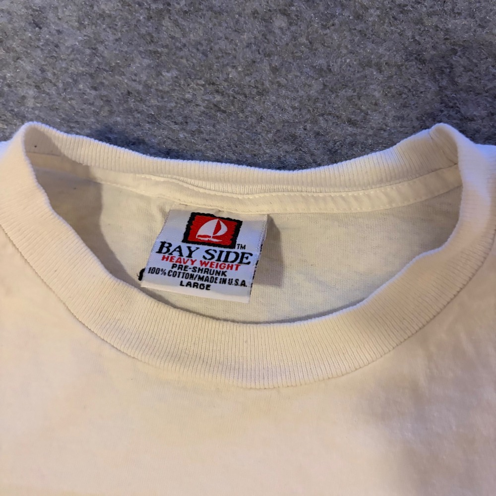 Vintage Bayside Irish For John McCain Promotional T Shirt Adult Large - Picture 3 of 10